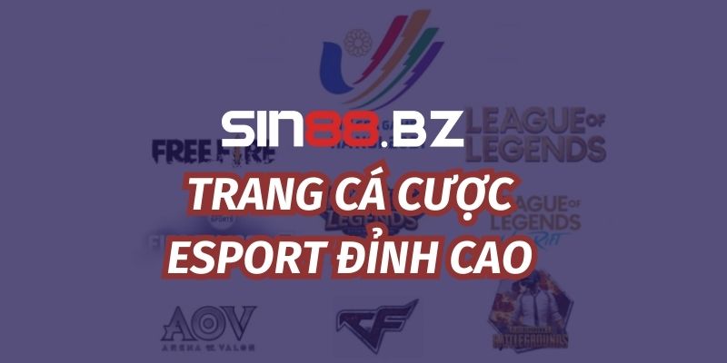 Esport Sin88 - Mở kèo cho nhiều giải đấu quốc tế